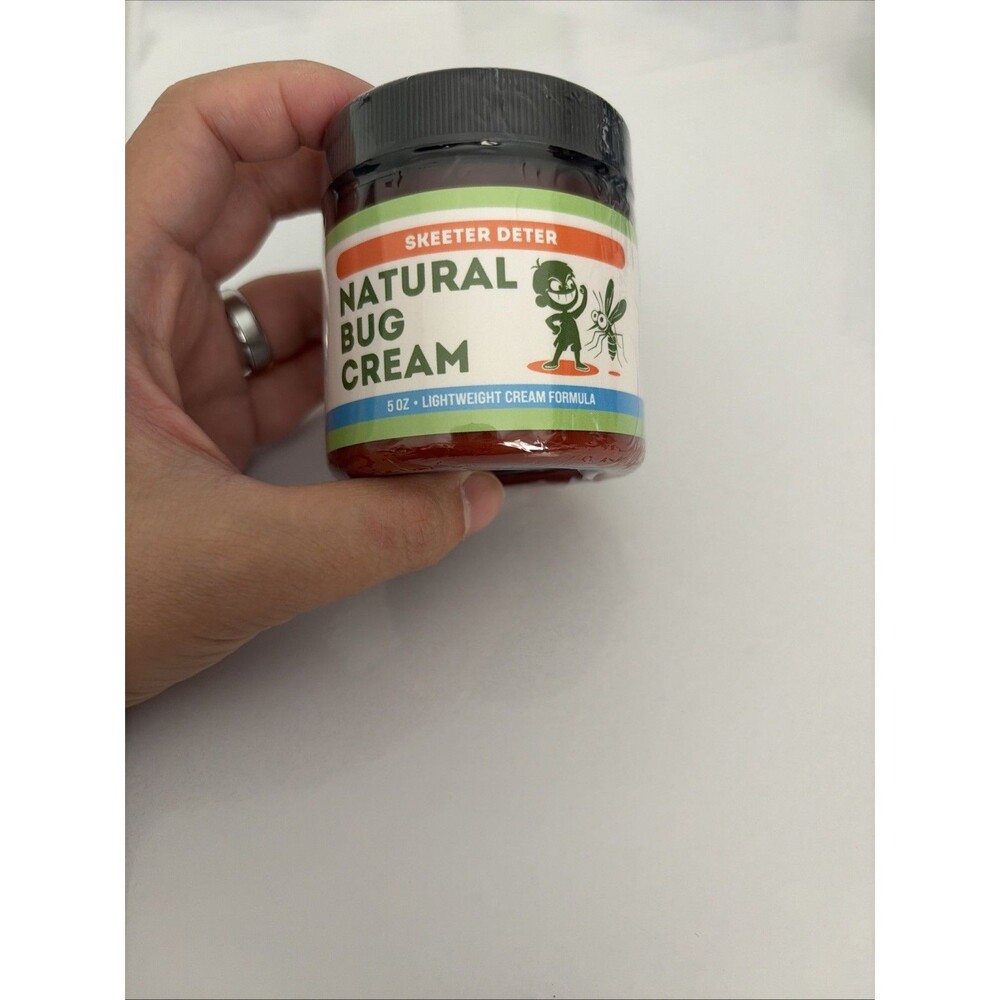 SKEETER DETER-Natural Bug Cream-5 Oz Lightweight Cream Formula
